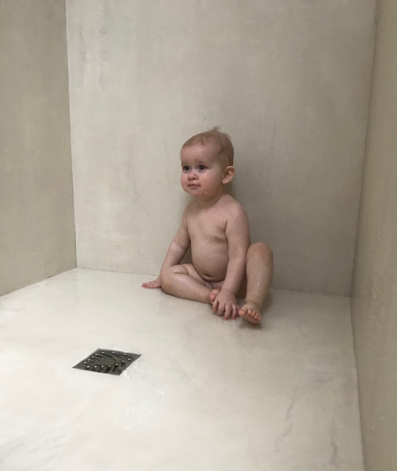 Douche italienne en Mortex - MadebyFDK