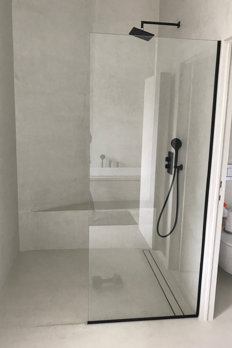 Réalisation salles de bain modernes en Mortex et micro-ciment2 - MadebyFDK
