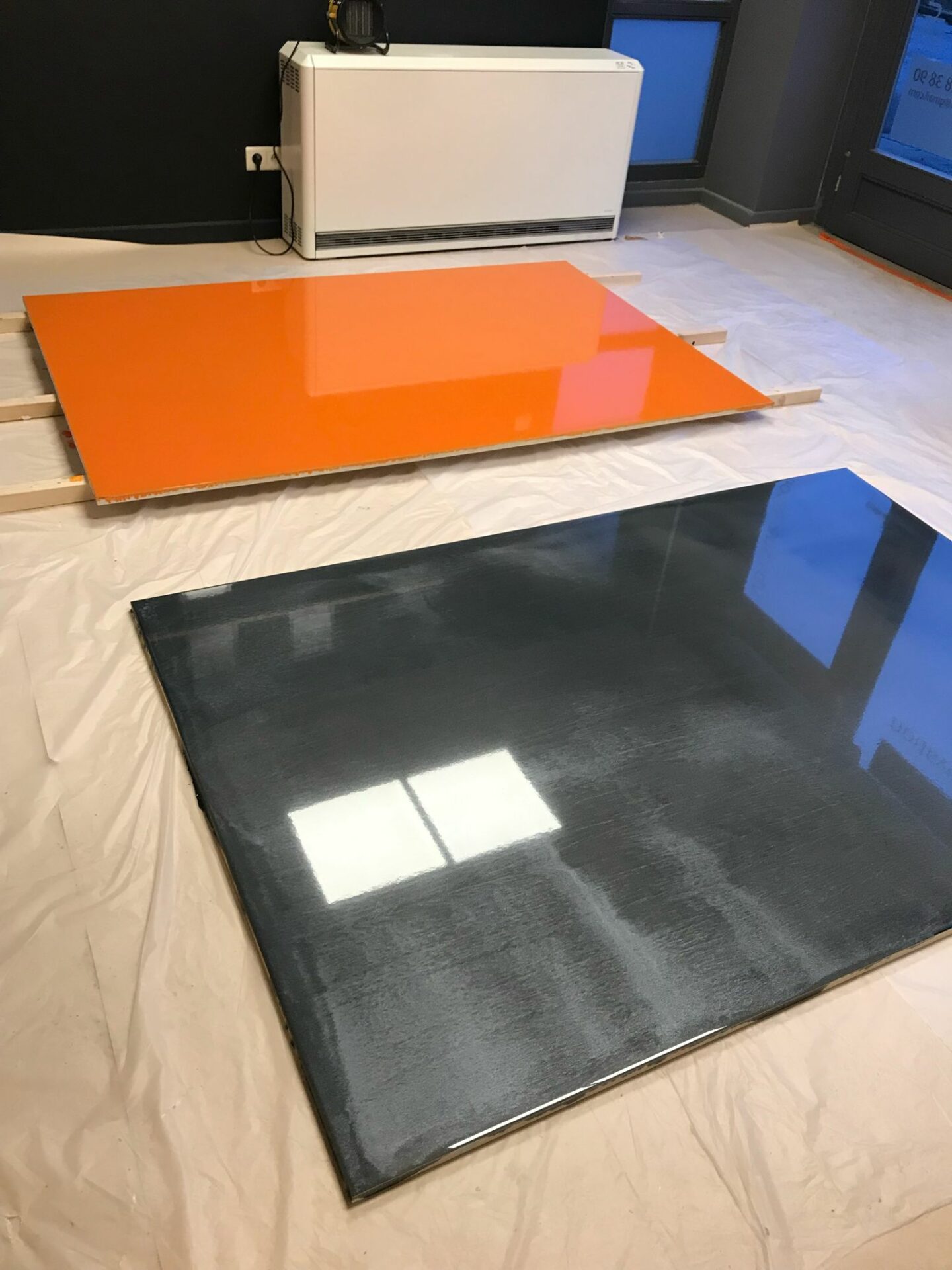 orange Palettes de couleurs pour résine époxy